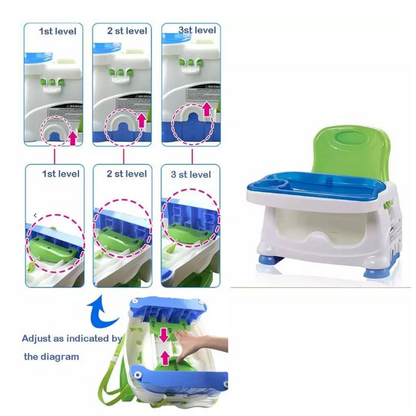 Portable Baby Dining Chair with Safety Belt