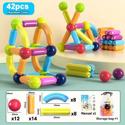 Magnetic Learning Blocks for Kids