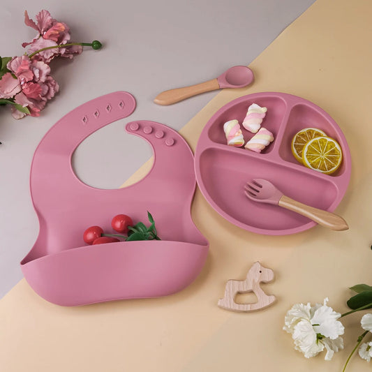 Silicone Baby Feeding Set