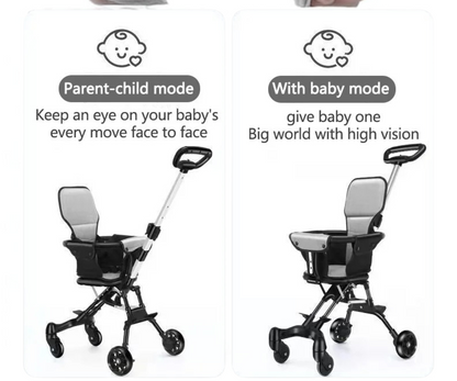 Baby Stroller – Lightweight, Foldable & Travel Friendly