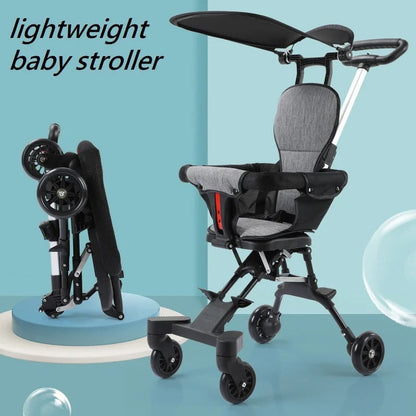 Baby Stroller – Lightweight, Foldable & Travel Friendly