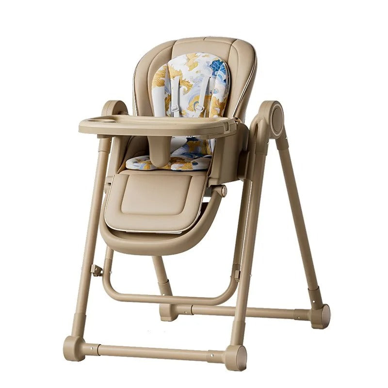 Infant Rocking & Feeding Chair 2-in-1 Foldable & Adjustable Design