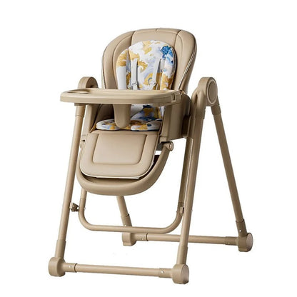 Infant Rocking & Feeding Chair 2-in-1 Foldable & Adjustable Design