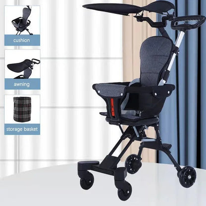 Baby Stroller – Lightweight, Foldable & Travel Friendly