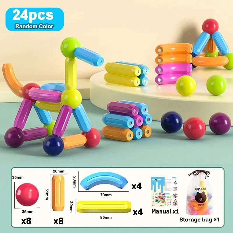 Magnetic Learning Blocks for Kids