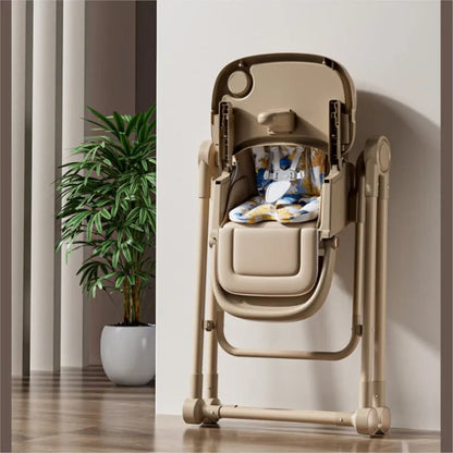Infant Rocking & Feeding Chair 2-in-1 Foldable & Adjustable Design